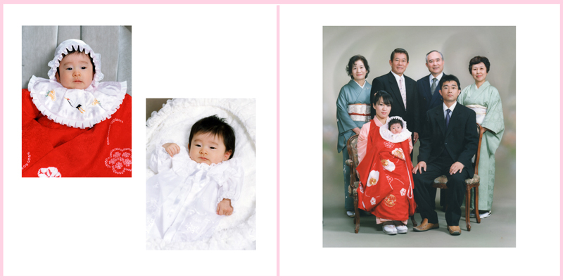 浜松市でお宮参りの写真はデータ30カットのお宮参りフォトプラン8,800円が人気です♪さざなみフォトスタジオ浜松市お宮参り写真